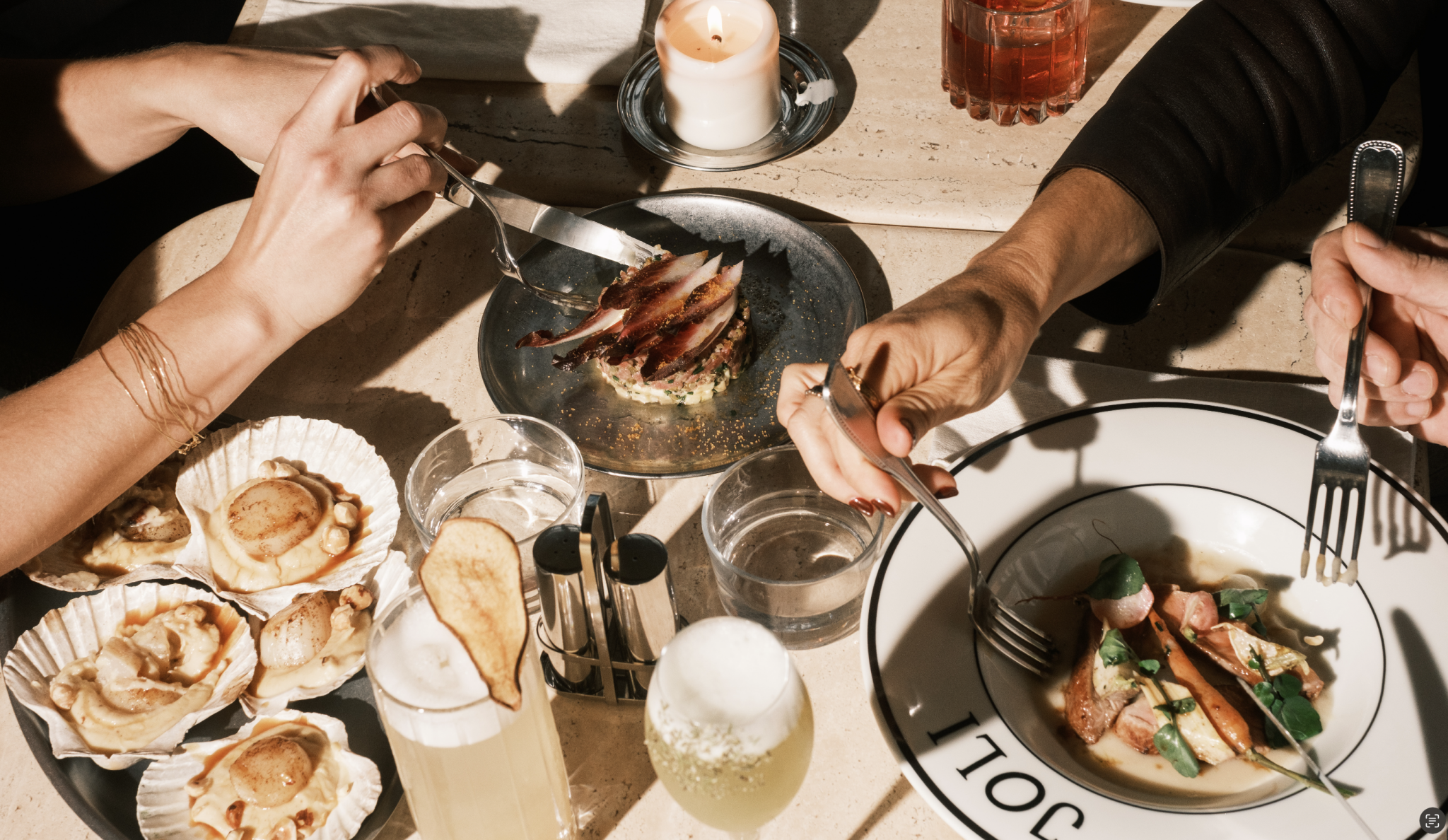 Bistrot chic, table hédoniste